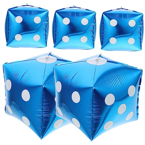 HONMEET 5Stücke Folienballons Ballons für Themenpartys Geburtstagsfeiern und Spielabende Dekoration für Festliche Anlässe von HONMEET