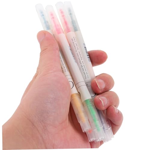 HONMEET 6 Stück Doppelseitige Textmarker Pastellfarben Stabile Keilspitze Kompakte Scrapbook Marker für Schule und Büro Multifunktionale Highlighter Stifte zum Notizen Markieren HONMEET 6 Stück Doppelseitige Textmarker Pastellfarben Stabile Keilspitze Kompakte Scrapbook Marker für Schule und Büro Multifunktionale Highlighter Stifte zum Notizen Markieren von HONMEET