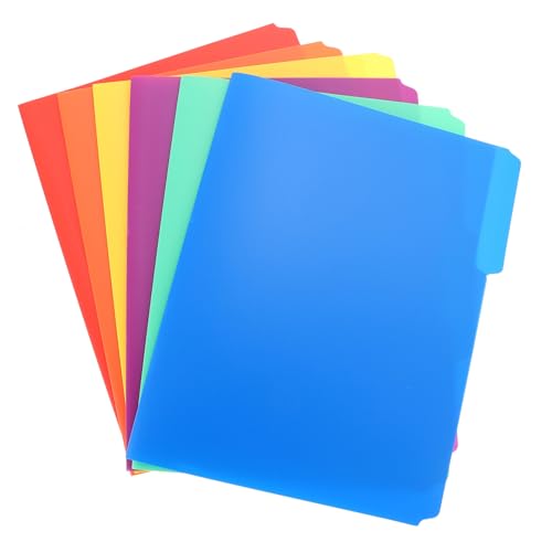 HONMEET 6 Stück Teiliges Kunststoff ordner Bunte Schnellhefter mit Clipfunktion Langlebig Wiederverwendbar Glatte Kanten für Schule Büro Zuhause Praktischer Dokumenten Prüfungsorganizer HONMEET 6 Stück Teiliges Kunststoff ordner Bunte Schnellhefter mit Clipfunktion Langlebig Wiederverwendbar Glatte Kanten für Schule Büro Zuhause Praktischer Dokumenten Prüfungsorganizer von HONMEET
