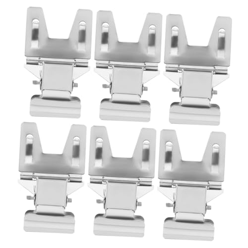 HONMEET 6 Stück Teiliges Preisschild Clips aus Eisen Robuste Halter für Supermarkt Ladendisplay Praktische Metall klammern für Verkaufs Werbeschilder Handlich und Langlebig HONMEET 6 Stück Teiliges Preisschild Clips aus Eisen Robuste Halter für Supermarkt Ladendisplay Praktische Metall klammern für Verkaufs Werbeschilder Handlich und Langlebig von HONMEET