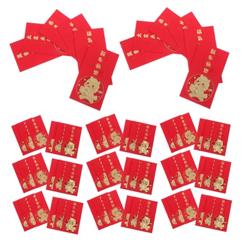 HONMEET 60 Stück Rotes Päckchen Zum Jahr Des Pferdes Chinesischer Roter Umschlag Rotes Päckchen Zum Mondneujahr Vietnamesischer Tet Geldhalter Neujahrsgeldpäckchen Chinesisches HONMEET 60 Stück Rotes Päckchen Zum Jahr Des Pferdes Chinesischer Roter Umschlag Rotes Päckchen Zum Mondneujahr Vietnamesischer Tet Geldhalter Neujahrsgeldpäckchen Chinesisches von HONMEET