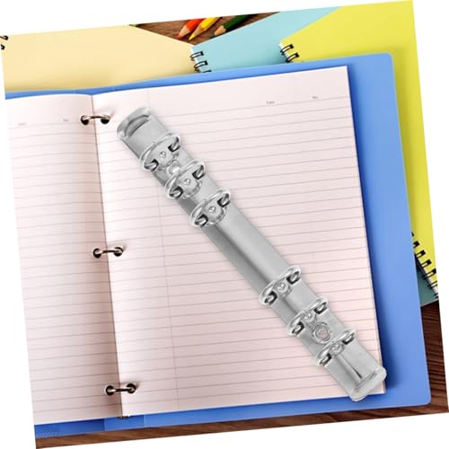 HONMEET 7 Stück Teiliges Ringbuch mechanismus Stabile Metall spines Combs Binder Clips Einfach Erweiterbar Flexibel für DIY Loose Leaf Notizbuch und Planer Geeignet von HONMEET