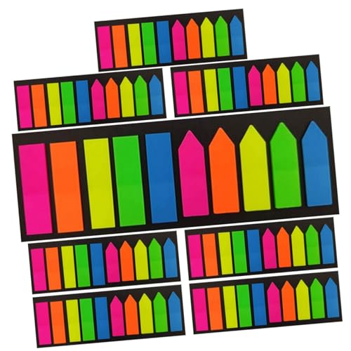 HONMEET 8 Sätze Selbstklebende Farbige Page Marker Haftnotizen pro Wiederablösbare Pet Index Klebezettel für Buchannotation Büro Schule Studium Praktische Seitenmarkierung HONMEET 8 Sätze Selbstklebende Farbige Page Marker Haftnotizen pro Wiederablösbare Pet Index Klebezettel für Buchannotation Büro Schule Studium Praktische Seitenmarkierung von HONMEET