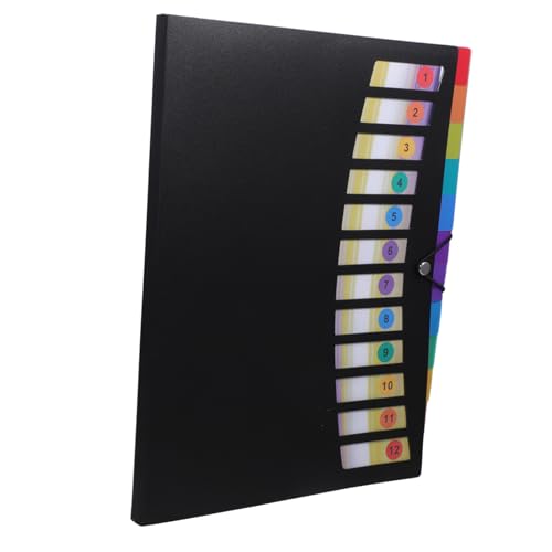 HONMEET Accordion Dateiordner mit Gummiband Mehrschichtiger Wasserfester Großer Fassungsvermögen Aktenmappe für Büro Schule Reise und Dokumentenaufbewahrung HONMEET Accordion Dateiordner mit Gummiband Mehrschichtiger Wasserfester Großer Fassungsvermögen Aktenmappe für Büro Schule Reise und Dokumentenaufbewahrung von HONMEET