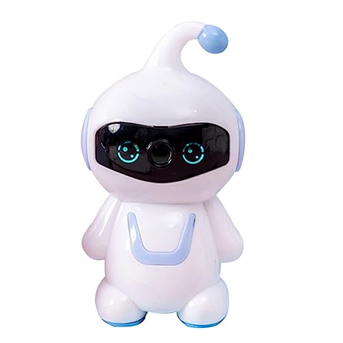 HONMEET Bleistiftspitzer Handkurbel Cartoon Roboter Design für Glatte Spitze Schulbedarf für Mädchen Jungen HONMEET Bleistiftspitzer Handkurbel Cartoon Roboter Design für Glatte Spitze Schulbedarf für Mädchen Jungen von HONMEET