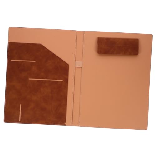 HONMEET Business Folder Leder Portfolio mit Magnetverschluss Multifunktionaler Dokumentenhalter für Büro und Unterwegs Eleganter Organizer für Lose und Wichtige Unterlagen Braun HONMEET Business Folder Leder Portfolio mit Magnetverschluss Multifunktionaler Dokumentenhalter für Büro und Unterwegs Eleganter Organizer für Lose und Wichtige Unterlagen Braun von HONMEET
