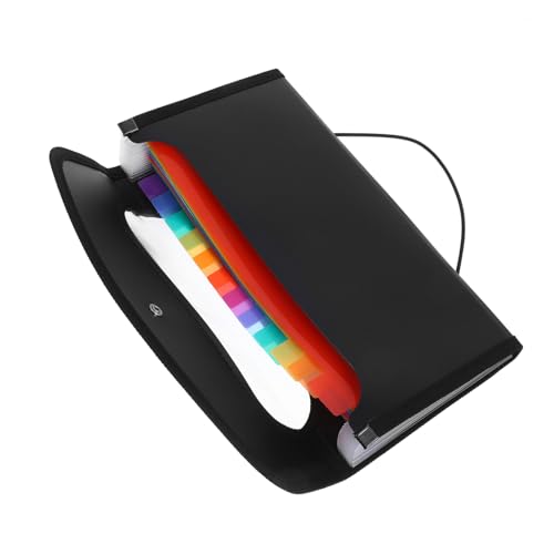 HONMEET Fächer Dokumentenorganizer Fächer Erweiterbar Wasserabweisend Büro Organizer für Rechnungen Quittungen Scheckaufbewahrung Vielseitig Einsetzbar für Büro Schule Zuhause Schwarz HONMEET Fächer Dokumentenorganizer Fächer Erweiterbar Wasserabweisend Büro Organizer für Rechnungen Quittungen Scheckaufbewahrung Vielseitig Einsetzbar für Büro Schule Zuhause Schwarz von HONMEET