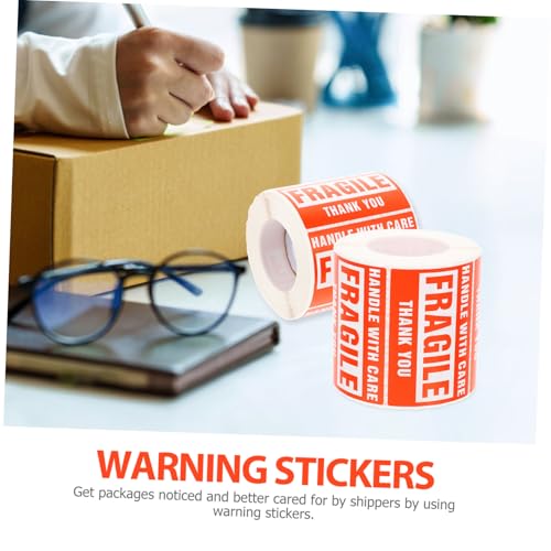 HONMEET Fragile Warning Labels Selbstklebend Stark Haftend Versand Verpackung Aufkleber für Kartons Kisten Paletten HONMEET Fragile Warning Labels Selbstklebend Stark Haftend Versand Verpackung Aufkleber für Kartons Kisten Paletten von HONMEET
