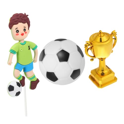 HONMEET Fußball Geburtstagsfeier Deko Deko mit Teilen Plastikpokal Einfache Anwendung Sportliches Partyzubehör für Geburtstag HONMEET Fußball Geburtstagsfeier Deko Deko mit Teilen Plastikpokal Einfache Anwendung Sportliches Partyzubehör für Geburtstag von HONMEET