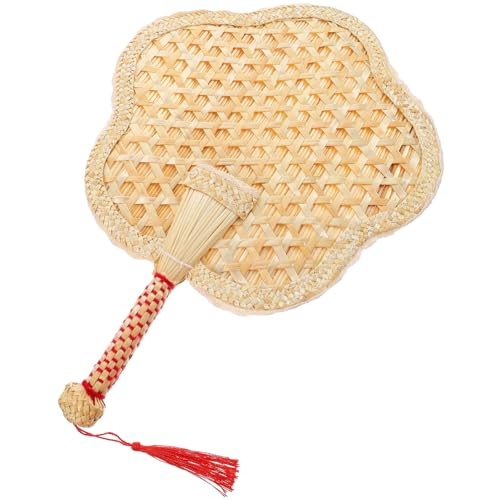 HONMEET Handgefertigter Handgewebter Sommer-handfächer Tragbarer Natürlicher Kühlventilator für Outdoor Strand Party und Hochzeitsgeschenk Leichter Faltbarer Fächer mit Vintage-design HONMEET Handgefertigter Handgewebter Sommer-handfächer Tragbarer Natürlicher Kühlventilator für Outdoor Strand Party und Hochzeitsgeschenk Leichter Faltbarer Fächer mit Vintage-design von HONMEET