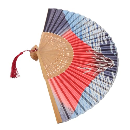 HONMEET Japanischer Handfächer aus robustem Holz und feiner Seide und Langlebig Vielseitig für Tanz Fotografie Sommerreisen und Party Stabiles Holzgestell Stilvolles Vintage-design für HONMEET Japanischer Handfächer aus robustem Holz und feiner Seide und Langlebig Vielseitig für Tanz Fotografie Sommerreisen und Party Stabiles Holzgestell Stilvolles Vintage-design für von HONMEET