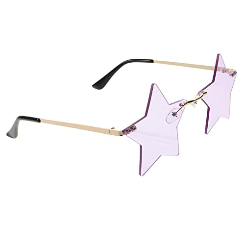 HONMEET Owen Randlose Brille Set Stern Brille Party Brillen Prop von HONMEET