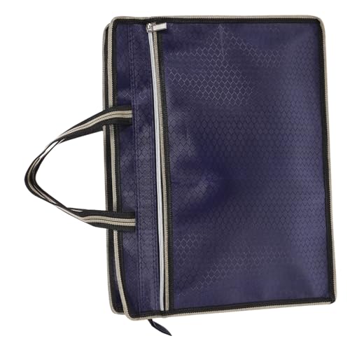 HONMEET Oxford Stofftasche mit Reißverschluss Tragbare Dokumentenmappe für zur Sicheren Aufbewahrung von Unterlagen und Langlebig und Praktisch für Büro und Reisen HONMEET Oxford Stofftasche mit Reißverschluss Tragbare Dokumentenmappe für zur Sicheren Aufbewahrung von Unterlagen und Langlebig und Praktisch für Büro und Reisen von HONMEET