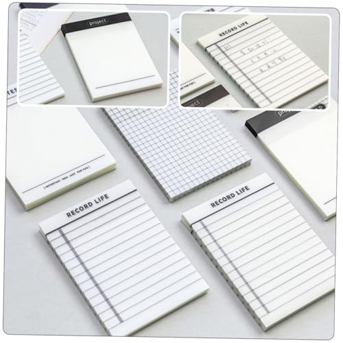 HONMEET Selbstklebende Portable Notizblöcke mit Pet material für Büro Schule und Haushalt Liniertes Design für Wichtige Notizen und Planungen HONMEET Selbstklebende Portable Notizblöcke mit Pet material für Büro Schule und Haushalt Liniertes Design für Wichtige Notizen und Planungen von HONMEET