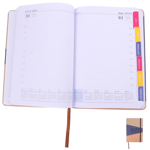HONMEET Tagesplan Notizblock Tragbares Notizbuch für Büro und Schule Journaling Planer Notizbuch für Einfache Organisation und Notizen von HONMEET