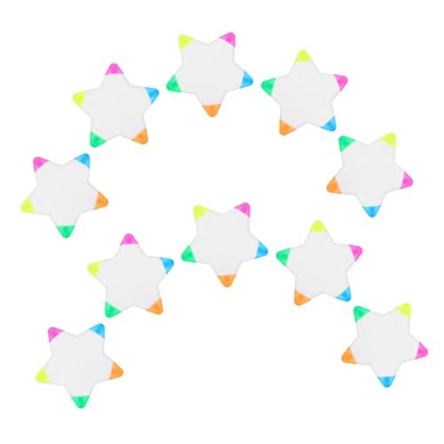HONMEET Teiliges Leuchtstifte in Fünf Farben Kreative Marker mit Einzigartiger Sternform Langlebig und Vielseitig für Schreiben Markieren und Hervorheben HONMEET Teiliges Leuchtstifte in Fünf Farben Kreative Marker mit Einzigartiger Sternform Langlebig und Vielseitig für Schreiben Markieren und Hervorheben von HONMEET