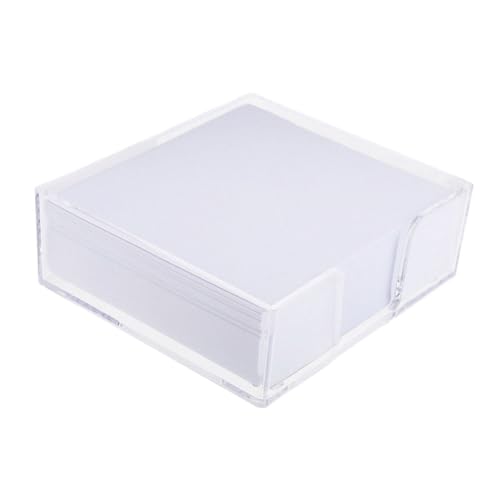 HONMEET Transparenter Memo Pad Halter mit Weißen Notizzetteln Reißfestes Klebefreies Notizpapier für Büro Schule Zuhause Praktisch und Einfach Zugänglich HONMEET Transparenter Memo Pad Halter mit Weißen Notizzetteln Reißfestes Klebefreies Notizpapier für Büro Schule Zuhause Praktisch und Einfach Zugänglich von HONMEET