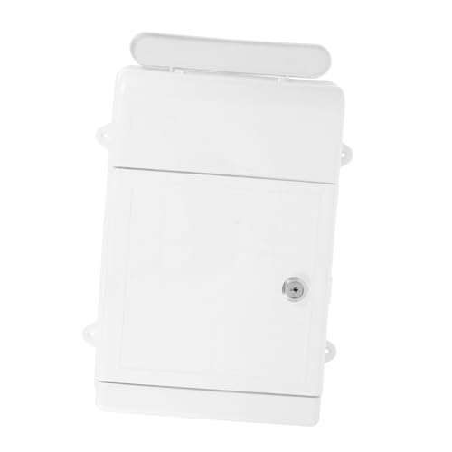 HONMEET Wandmontierter Wetterfester Briefkasten mit Abschließbarem Schloss Regendichtes Postfach für Briefe Vorschläge Takeaway und Ladegeräte Sichere Aufbewahrung für Zuhause Büro Schule HONMEET Wandmontierter Wetterfester Briefkasten mit Abschließbarem Schloss Regendichtes Postfach für Briefe Vorschläge Takeaway und Ladegeräte Sichere Aufbewahrung für Zuhause Büro Schule von HONMEET