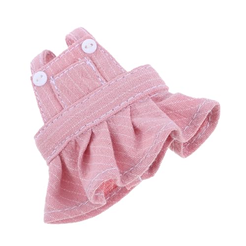HONMEET Wiederverwendbare Puppenkleidung, Overall-Kleid Für Stoffbären, Dekorative Puppen-Overall-Kleid-Dekoration, Kompaktes Puppenkostüm Für Kleintier-Kleidung von HONMEET