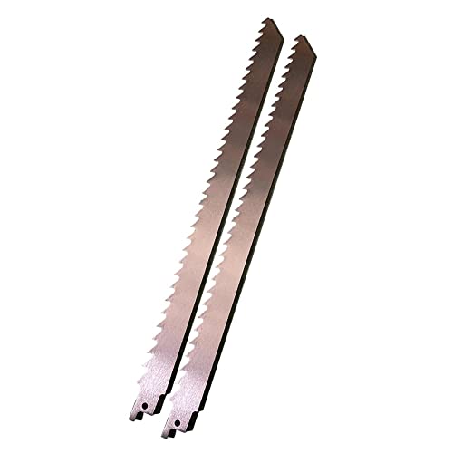 HOOCOM 2 Stück 300 mm Ersatzsägeblatt aus Edelstahl für Fleisch, Knochen, Eis, Fleisch, Sägen, Cutter HOOCOM 2 Stück 300 mm Ersatzsägeblatt aus Edelstahl für Fleisch, Knochen, Eis, Fleisch, Sägen, Cutter von HOOCOM
