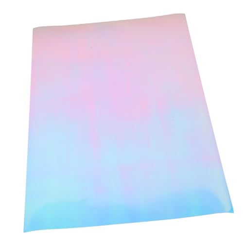 HOODANCOS 1 Blatt Leuchtende Wärmeübertragungsfolie Reflektierende Wärmeübertragungsfolie Aus Vinyl Für Kleidung Bekleidung Vinyl Für T Shirts Wärmeübertragungsfolie Für Hemden Folien von HOODANCOS