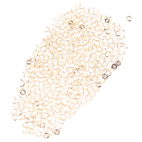 HOODANCOS 1 Diamantzubehör Party Hochzeit Kristalle hüten Edelsteine Weihnachtsvasenfüller Füllstoffe Kristalldekoration Tisch Strass Diamanten zur Dekoration Kristall Handwerk Acryl von HOODANCOS