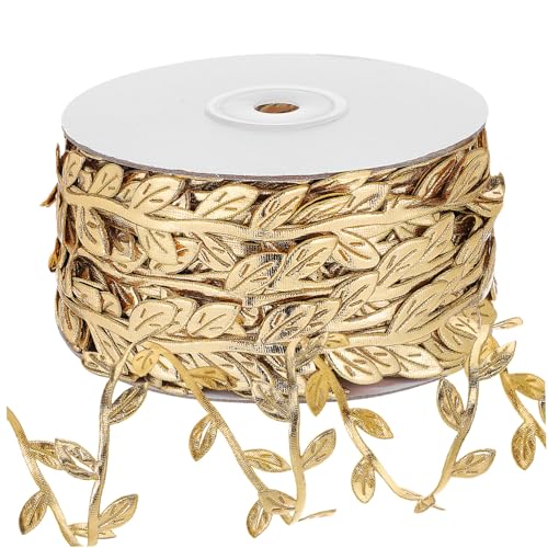 HOODANCOS 1 Rolle Blumen Rattan Beleuchtung Pailletten Künstlich Dekoration Blätter Laterne Outdoor Glitzer Blatt Ranken Kunst Heimdekor Band Für HOODANCOS 1 Rolle Blumen Rattan Beleuchtung Pailletten Künstlich Dekoration Blätter Laterne Outdoor Glitzer Blatt Ranken Kunst Heimdekor Band Für von HOODANCOS