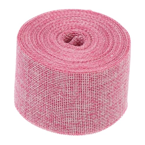 HOODANCOS 1 Rolle Farbige Dekorationsbänder Leinenimitat für Hochzeiten und Partys für Diy Projekte und Arrangements HOODANCOS 1 Rolle Farbige Dekorationsbänder Leinenimitat für Hochzeiten und Partys für Diy Projekte und Arrangements von HOODANCOS
