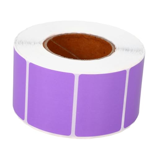HOODANCOS 1 Rolle Farbiges Thermoetikettenpapier Thermal- Farbe drucker selbstklebende Etiketten Drucken Sie Etikettenaufkleber selbstklebendes Etikett Thermopapier Violett HOODANCOS 1 Rolle Farbiges Thermoetikettenpapier Thermal- Farbe drucker selbstklebende Etiketten Drucken Sie Etikettenaufkleber selbstklebendes Etikett Thermopapier Violett von HOODANCOS