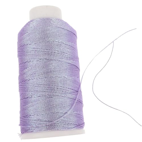 HOODANCOS 1 Rolle Geflochtener Drahtseilmaterialbeutel verdrehte dünn rein für Fäden Festival- -Seil- Einladungskarten Verpackungsseil Baumwollseil Lavender HOODANCOS 1 Rolle Geflochtener Drahtseilmaterialbeutel verdrehte dünn rein für Fäden Festival- -Seil- Einladungskarten Verpackungsseil Baumwollseil Lavender von HOODANCOS