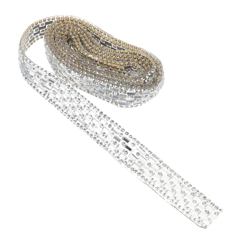 HOODANCOS 1 Rolle Gürtel aus Strass Geschenkverpackungsbänder handwerk strass Strass-Bänder- Bling-Wrap Strassdekor Strassaufkleber zum Aufbügeln Strassbanddekor Plastik HOODANCOS 1 Rolle Gürtel aus Strass Geschenkverpackungsbänder handwerk strass Strass-Bänder- Bling-Wrap Strassdekor Strassaufkleber zum Aufbügeln Strassbanddekor Plastik von HOODANCOS