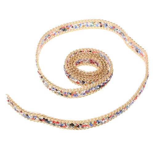 HOODANCOS 1 Rolle Handwerk Strassband Party Wickelband UV Hochzeit Braut Bling-Wrap glitzernder Strassstreifen Schleifenmuster-Patch Strassstreifen zum Aufbügeln Harz-Strasssteine HOODANCOS 1 Rolle Handwerk Strassband Party Wickelband UV Hochzeit Braut Bling-Wrap glitzernder Strassstreifen Schleifenmuster-Patch Strassstreifen zum Aufbügeln Harz-Strasssteine von HOODANCOS