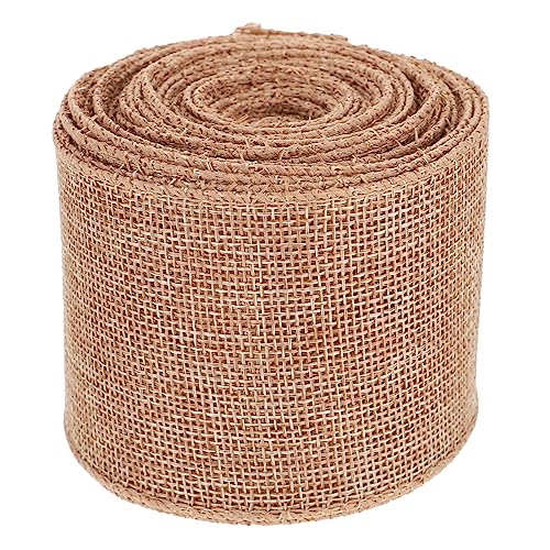 HOODANCOS 1 Rolle Jute Ähnliches Band Solidfarben Dekoratives Verpackungsband für Blumen Bastelprojekte und Feiertagsdekorationen Rolle HOODANCOS 1 Rolle Jute Ähnliches Band Solidfarben Dekoratives Verpackungsband für Blumen Bastelprojekte und Feiertagsdekorationen Rolle von HOODANCOS