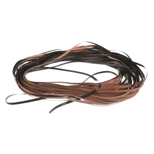 HOODANCOS 1 Rolle Rattan Handwerk Möbel Stock Reben Rattan-Gurtband groß Material aus künstlichen Rattanstreifen Ornament aus künstlichen Rattanstreifen Zuckerrohrstreifen Plastik Schwarz HOODANCOS 1 Rolle Rattan Handwerk Möbel Stock Reben Rattan-Gurtband groß Material aus künstlichen Rattanstreifen Ornament aus künstlichen Rattanstreifen Zuckerrohrstreifen Plastik Schwarz von HOODANCOS