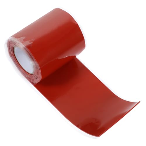 HOODANCOS 1 Rolle Reparaturband Für Wasserrohrlecks Vinyl Klebeband Reparieren Wickeln Hitze Schwer Streifen Starkes Klebeband Für Hohe Beanspruchung Reparaturklebeband Abdichtband Rot Gummi HOODANCOS 1 Rolle Reparaturband Für Wasserrohrlecks Vinyl Klebeband Reparieren Wickeln Hitze Schwer Streifen Starkes Klebeband Für Hohe Beanspruchung Reparaturklebeband Abdichtband Rot Gummi von HOODANCOS