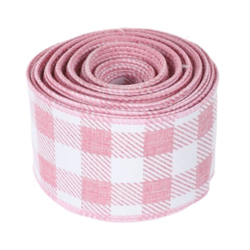 HOODANCOS 1 Rolle Schneiden Geschenkband Bänder zum Verpacken Verpackung dekorativ Party kariert DIY liefert Bänder für Handwerk Schneidbares Bastelband Paketband Eisen Rosa HOODANCOS 1 Rolle Schneiden Geschenkband Bänder zum Verpacken Verpackung dekorativ Party kariert DIY liefert Bänder für Handwerk Schneidbares Bastelband Paketband Eisen Rosa von HOODANCOS