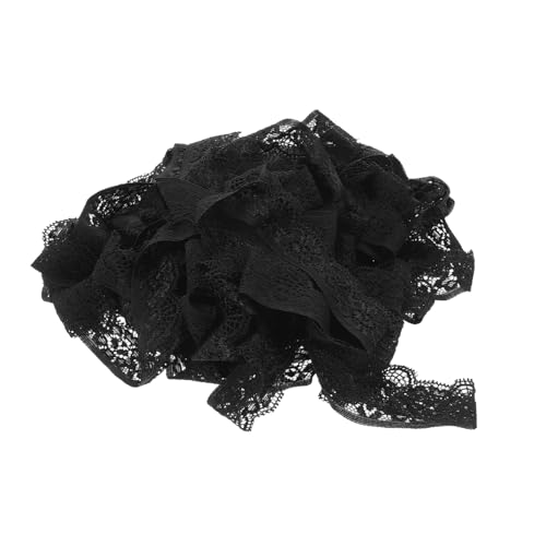 HOODANCOS 1 Rolle Schwarzes Spitzenband mit Floralem Stickmuster für Hochzeitsdekorationen und Diy Projekte Breit HOODANCOS 1 Rolle Schwarzes Spitzenband mit Floralem Stickmuster für Hochzeitsdekorationen und Diy Projekte Breit von HOODANCOS