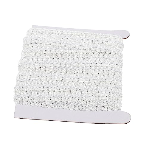 HOODANCOS 1 Rolle Wellenmuster Tüll Borten Trim für DIY Gardinen Kleidung Heimdekoration Yards Vielseitig Einsetzbar für Hochzeitskleider Cosplay und Accessoires Einfach zu Verarbeiten von HOODANCOS
