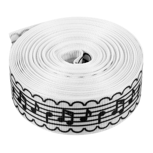 HOODANCOS 1 Rollenbox Musiknotenband Band für Geschenkverpackung Verpackungsband für Packband vorhanden Partyverpackungsband Bowknot-Gurt packen Festival-Packgurt Bogenband Stoff HOODANCOS 1 Rollenbox Musiknotenband Band für Geschenkverpackung Verpackungsband für Packband vorhanden Partyverpackungsband Bowknot-Gurt packen Festival-Packgurt Bogenband Stoff von HOODANCOS