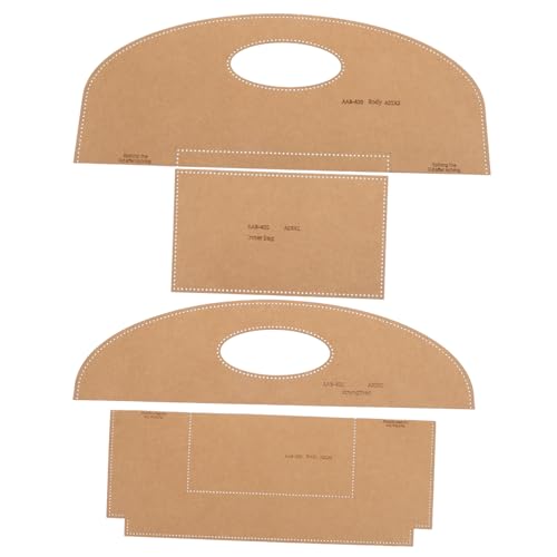 HOODANCOS 1 Satz Bastelmuster Für Tragetaschen Die Einkaufstasche Nähen Taschenset Selber Machen Vorlagen Für Die Herstellung Von Handtaschen Schnittmuster Vorlage Orange Kraftpapier HOODANCOS 1 Satz Bastelmuster Für Tragetaschen Die Einkaufstasche Nähen Taschenset Selber Machen Vorlagen Für Die Herstellung Von Handtaschen Schnittmuster Vorlage Orange Kraftpapier von HOODANCOS