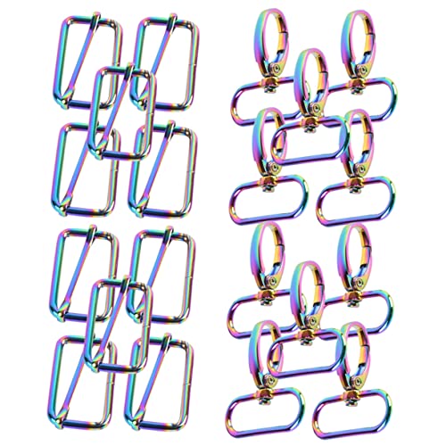 HOODANCOS 1 Satz Bunter Drehhaken Schlüsselanhänger Hundehalsband Schnallen Verschluss Clips Langlebige Snap Hooks für DIY Bastelprojekte und Taschenzubehör HOODANCOS 1 Satz Bunter Drehhaken Schlüsselanhänger Hundehalsband Schnallen Verschluss Clips Langlebige Snap Hooks für DIY Bastelprojekte und Taschenzubehör von HOODANCOS