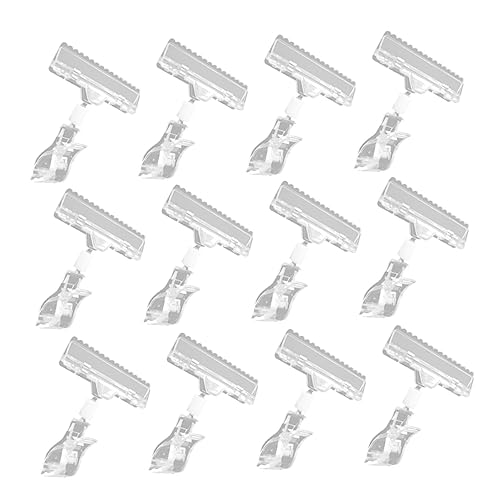 HOODANCOS 1 Satz Clip Tag Halter Clip Tag Clip Halter Transparentes Display Warenanhänger Tag Display Etikettenhalter Tag Clips Schilderhalter Clips HOODANCOS 1 Satz Clip Tag Halter Clip Tag Clip Halter Transparentes Display Warenanhänger Tag Display Etikettenhalter Tag Clips Schilderhalter Clips von HOODANCOS