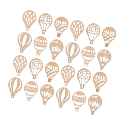 HOODANCOS 1 Satz Dekoration Aus Holzspänen Bastelbedarf Leer Diy Bastelausschnitte Materialien Heißluftballonausschnitte Graffiti-chips Heißluftballon-ornament Aus Holz Hölzern 24 Stück HOODANCOS 1 Satz Dekoration Aus Holzspänen Bastelbedarf Leer Diy Bastelausschnitte Materialien Heißluftballonausschnitte Graffiti-chips Heißluftballon-ornament Aus Holz Hölzern 24 Stück von HOODANCOS