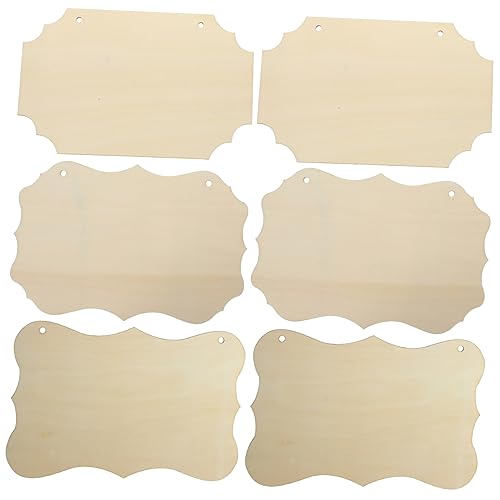 HOODANCOS 1 Satz Diy Holzschild Blanko Holzschilder mit Juteseil für Bastelprojekte Hochzeiten Garten und Dekoration Vielseitig Einsetzbar Leicht Aufzuhängen HOODANCOS 1 Satz Diy Holzschild Blanko Holzschilder mit Juteseil für Bastelprojekte Hochzeiten Garten und Dekoration Vielseitig Einsetzbar Leicht Aufzuhängen von HOODANCOS