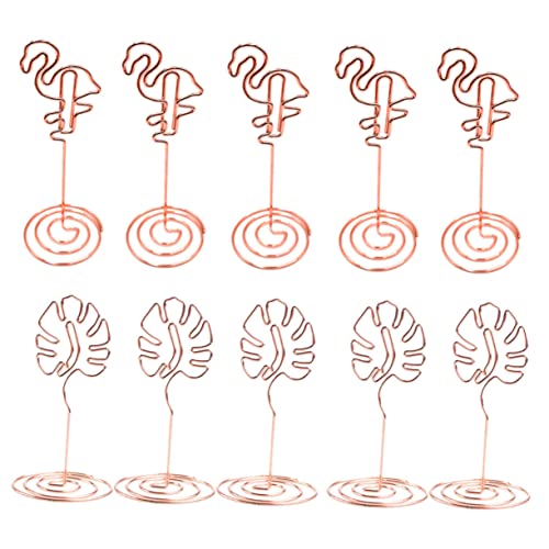 HOODANCOS 1 Satz Hawaii Stil Teiliges Set Flamingo Memo Clips Monstera Foto Halter für Tischkarten Notizen und Dekoration für Hochzeiten und Partys HOODANCOS 1 Satz Hawaii Stil Teiliges Set Flamingo Memo Clips Monstera Foto Halter für Tischkarten Notizen und Dekoration für Hochzeiten und Partys von HOODANCOS