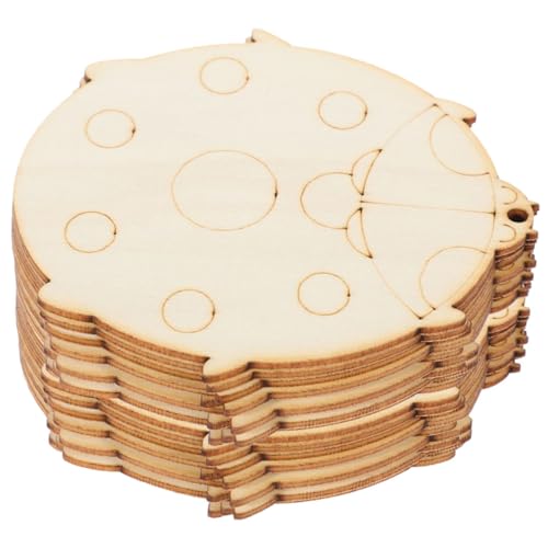 HOODANCOS 1 Satz Holzchiphandwerk Formen Marienkäfer-ausschnitte Leer Ausgeschnitten Marienkäfer-handwerk Holzschmuck Für Das Kunsthandwerk Holzanhänger Selber Machen Holzscheiben 20 Stück HOODANCOS 1 Satz Holzchiphandwerk Formen Marienkäfer-ausschnitte Leer Ausgeschnitten Marienkäfer-handwerk Holzschmuck Für Das Kunsthandwerk Holzanhänger Selber Machen Holzscheiben 20 Stück von HOODANCOS