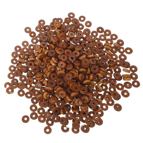 HOODANCOS 1 Satz Holzperlen Runde Buchstabenperlen Basteln Lose Perlen Halskette Miniförmige Perlen Zur Schmuckherstellung Süße Perlen Für Die Schmuckherstellung Hölzern Kaffee 1000 Stück HOODANCOS 1 Satz Holzperlen Runde Buchstabenperlen Basteln Lose Perlen Halskette Miniförmige Perlen Zur Schmuckherstellung Süße Perlen Für Die Schmuckherstellung Hölzern Kaffee 1000 Stück von HOODANCOS