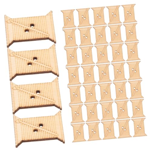 HOODANCOS 1 Satz Holzwickelbrett Kreuzen Kreuzstich-spulen-organizer Kreuzstich-garnspule Faden Nähen Nähmaschine Garnstricker Diy -webenwerkzeug Holzstricker Beige 50 Stück HOODANCOS 1 Satz Holzwickelbrett Kreuzen Kreuzstich-spulen-organizer Kreuzstich-garnspule Faden Nähen Nähmaschine Garnstricker Diy -webenwerkzeug Holzstricker Beige 50 Stück von HOODANCOS