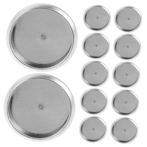 HOODANCOS 1 Satz Ohrringschweißnadelbecken Ohrring-cabochon-fassungen Runden Einstellung Wohnung Tabletts Zum Setzen Von Ohrringen Ohrringe Zubehör Metall Silver 20 Stück HOODANCOS 1 Satz Ohrringschweißnadelbecken Ohrring-cabochon-fassungen Runden Einstellung Wohnung Tabletts Zum Setzen Von Ohrringen Ohrringe Zubehör Metall Silver 20 Stück von HOODANCOS