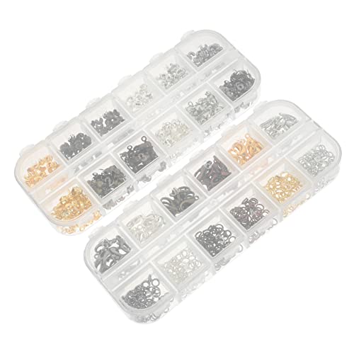 HOODANCOS 1 Satz Ornament Positionierungsrohr Schmuckherstellung Offene Biegeringe DIY Zubehör DIY Ringe DIY Karabinerverschluss DIY Offene Ringe DIY Halskettenschnallen 782 Stück HOODANCOS 1 Satz Ornament Positionierungsrohr Schmuckherstellung Offene Biegeringe DIY Zubehör DIY Ringe DIY Karabinerverschluss DIY Offene Ringe DIY Halskettenschnallen 782 Stück von HOODANCOS